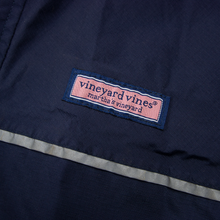 Vineyard Vines Navy Blue Microfiber Mesh Lined Hooded Windbreaker Jacket 2XL