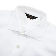 NWT Ermenegildo Zegna Couture White MOP Spread Collar Dress Shirt 40EU/15.75US