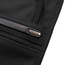 Tumi 26021D4 Black Microfiber Tactical Leather Trim Laptop Document Bag