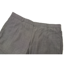Hugo Boss Grey Black Wool Mohair Woven Half Lined Trouser Pants 32W/48EU