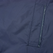 NWT Schiatti Blue 100% Silk Mute Glen Plaid Leather Trim Top Stitch Rain Coat 42