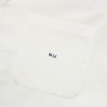 Turnbull & Asser White Cotton MOP French C. Custom Semi-Spread Dress Shirt 17US
