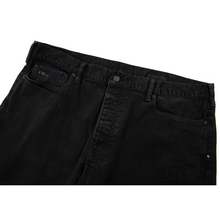 Ralph Lauren Black Label Sable Denim Leather Jacron 5-Pocket Jeans 40W