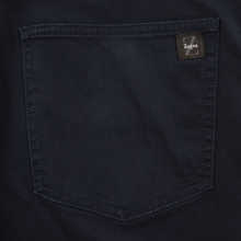 Z Zegna Blue Cotton Blend Flat Front Jean Cut Pants 34W