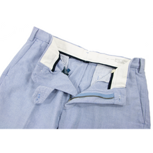 Polo Ralph Lauren Sky Blue Cotton Woven Preston Unlined Flat F. Pants 33W