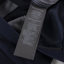 NWOT CURRENT Zegna Blue Wool Blend Flat Front 5-Pocket Jean Cut Pants 36W