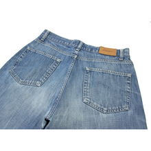 Burberry London Blue Denim Washed 5-Pocket Straight Jeans 30W