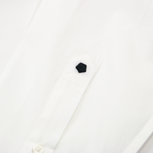 Z Zegna White Cotton Slim Fit Hidden Button Down Dress Shirt 42EU/16.5US