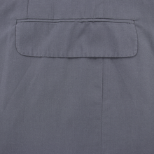 NWT CURRENT Boglioli Slate Blue Cotton Woven Unstructured Flat F. 3/2 Suit 38R
