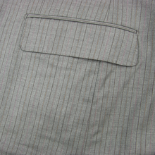 Mabro Grey Brown Loro Piana S130s Wool Multi-Striped Vented 3Btn Jacket 40R