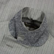 Mabro Grey Brown Loro Piana S130s Wool Multi-Striped Vented 3Btn Jacket 40R