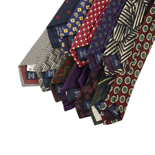 LOT of 13 Polo Ralph Lauren Multi-Color Silk Dotted Jacquard Tipped Ties