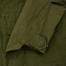 NWT Coach 1941 Army Green Cotton Hooded Leather Trim Icon M65 Field Jacket 36US