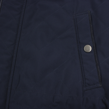 Ralph Lauren Purple Label Blue Polyester Suede Shoulder Corduroy Clr Jacket XXL