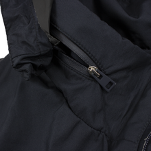 LNWOT Tincati Milano Blue Polyester Tape Seam Removable Hood Jacket 42US