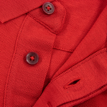 NWT Z Zegna Candy Red Tech Merino Wool Pique Short Sleeve Polo Shirt M