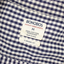 LOT of 5 Bonobos Multi Color Cotton Striped Checked Plaid Dress Shirts M