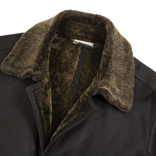 LNWOT Ermenegildo Zegna Brown Matte Leather Dyed Lamb Fur Shearling Coat 40US