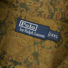 LOT of 5 Ralph Lauren Multi Clr Cotton Plaid Striped Medallion Dress Shirts XXL