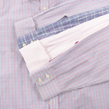 LOT of 4 Charles Tyrwhitt Multi Color Cotton Plaid Striped Dress Shirts 17