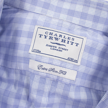 LOT of 5 Charles Tyrwhitt Multi-Color Cotton Plaid Spread Collar Dress Shirts 17