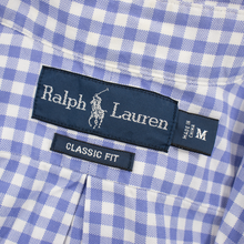 LOT of 5 Ralph Lauren Multi-Color Cotton Checked Plaid Striped Dress Shirts M