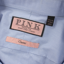LOT of 5 Thomas Pink Multi Color Cotton Plaid Checked Dress Shirts 15