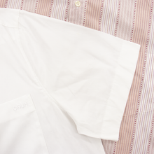 LOT of 3 Hugo Boss Multi Color Cotton Striped Long Short Sleeve Dress Shirts L