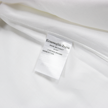 LWNOT Zegna White Cotton French Cuff MOP Spread Evening Dress Shirt 41EU/16US