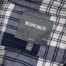 LOT of 4 Bonobos Multi Color Cotton Plaid Checked Dress Shirts M