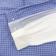 LOT of 5 Hugo Boss Multi-Color Cotton Plaid Dress Shirts 16.5