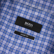 LOT of 5 Hugo Boss Multi-Color Cotton Plaid Dress Shirts 16.5