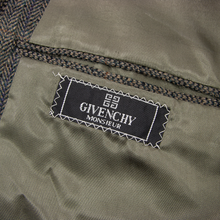 Givenchy by Monsieur Multi-Color Wool Peak Lapel Double Breasted Jacket 42R