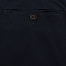 Ralph Lauren Purple Label Navy Blue Cotton Twill Unlined Flat Front Pants 36W