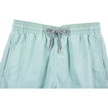 Vilebrequin Aqua Blue Cotton Polyester Drawstring Swim Trunks Shorts Small