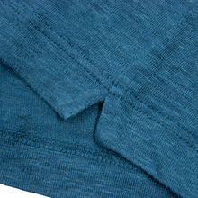 Loro Piana Teal Linen Slubby Collared Half Button Short Sleeve Polo Shirt 3XL