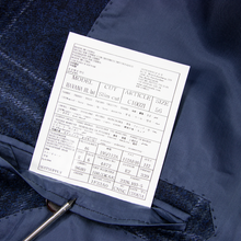 NWOT Suitsupply Blue Wool Flannel Plaid Patch Pkts Dual Vents 2Btn Jacket 44R