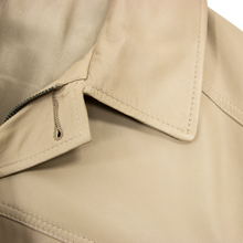NWT Schiatti Club Tan Nappa Leather Multi Pocket Unstructured Jacket