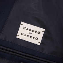 LNWOT Caruso Navy Blue Wool Twill Lined Surgeon Cuff Dual Vents 2Btn Jacket 42R