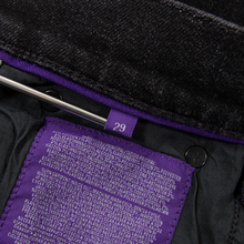 Ralph Lauren Purple Label Black Denim Leather Jacron Selvedge Skinny Jeans 29W