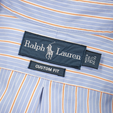 LOT of 4 Ralph Lauren Multi Color Cotton Checked Striped Dress Shirts 15.5