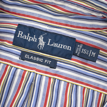 LOT of 5 Ralph Lauren Polo Multi-Color Cotton Check Striped Plaid Dress Shirts M