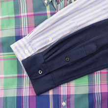 LOT of 5 Polo Ralph Lauren Multi-Color Cotton Check Striped Dress Shirts XL