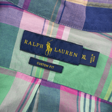LOT of 5 Polo Ralph Lauren Multi-Color Cotton Check Striped Dress Shirts XL