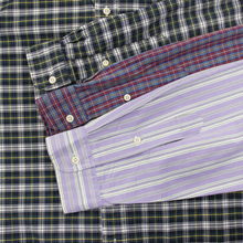 LOT of 5 Ralph Lauren Multi-Color Cotton Check Stripe Btn Down Dress Shirts XL