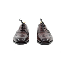 NIB $1315 Edward Green Inverness E888 Burgundy Antique Wingtip Shoes + Trees