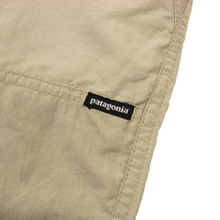 Patagonia Tan Nylon Unlined Elasticized Waist Paneled Flat Front Shorts 2XL