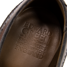 NIB $1605 Edward Green Harrogate E888 Dark Oak Mink Suede Wingtip Shoes 8US