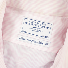 LOT of 5 Charles Tyrwhitt Multi Color Cotton Plaid Striped Dress Shirts 15