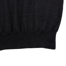 NWT $380 Thom Sweeney Charcoal Grey S120s Wool Roll Turtleneck Sweater XS/46EU